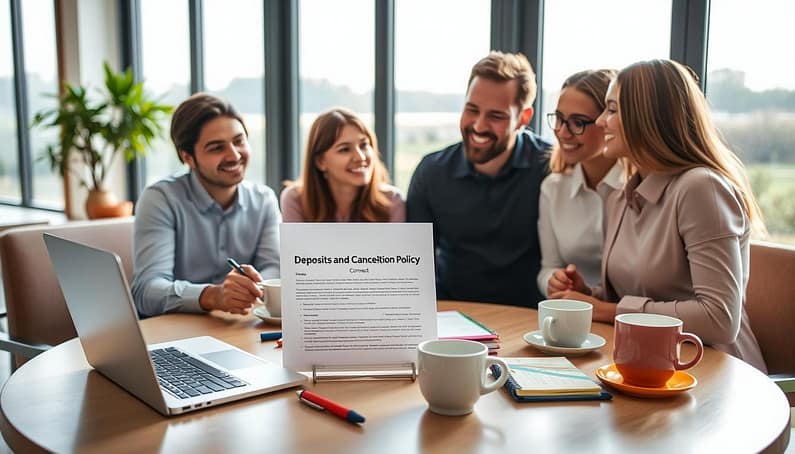 deposits and cancellation policy