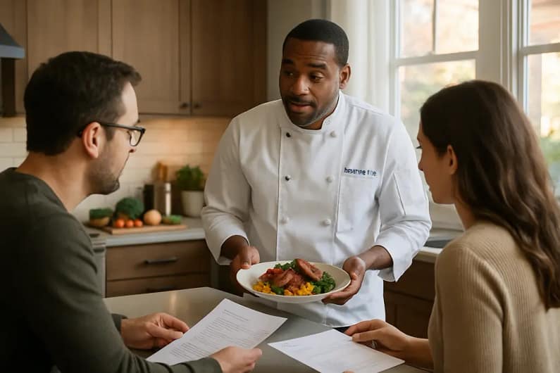 Personal Chef Pricing Questions Before Booking