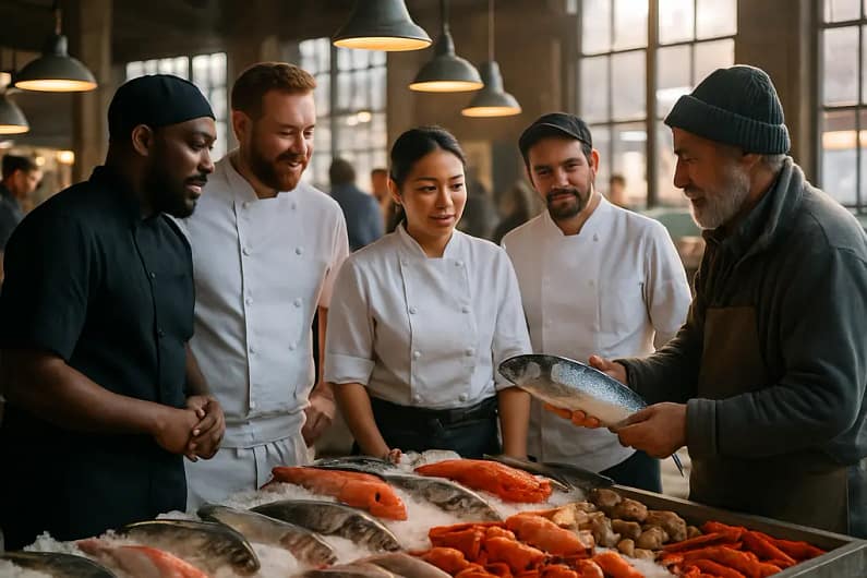 Local Seafood Sourcing Lessons From Aramark